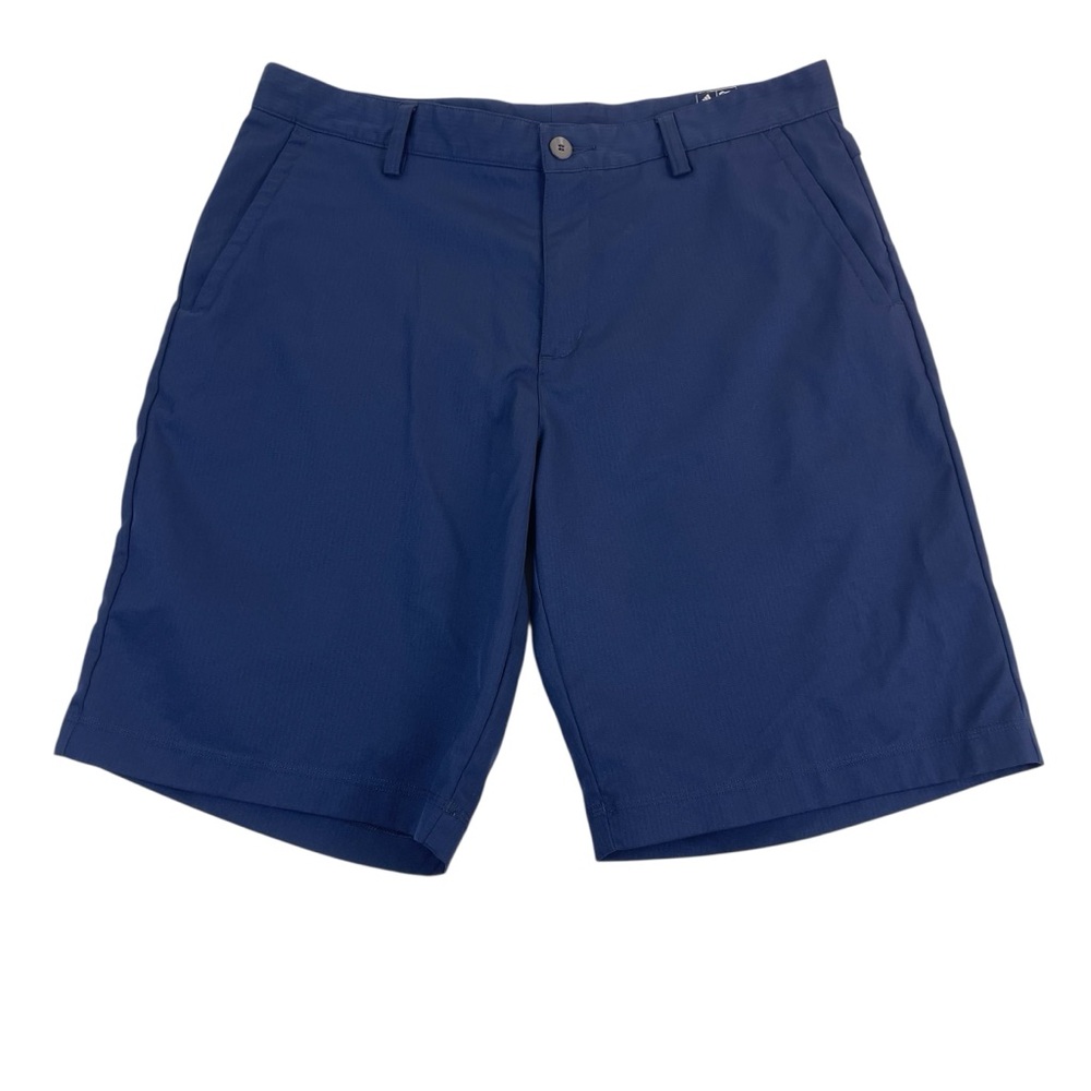Adidas Climacool Navy Blue White Stripe Athletic Golf Shorts Mens 34